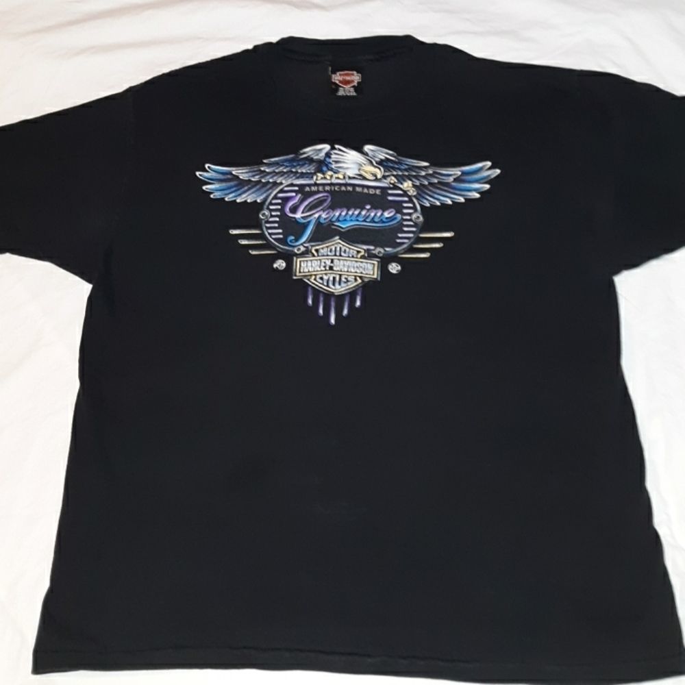 USA Made Vintage Stratman Harley Davidson Eagles‎